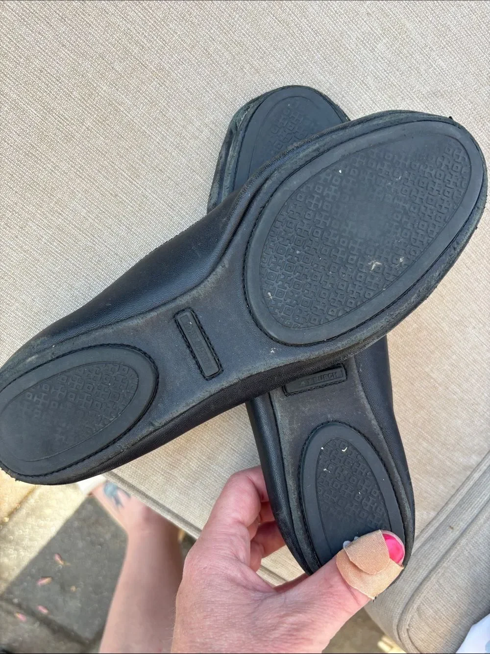Tory Burch black leather